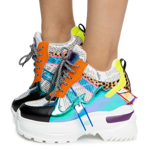 OVAL-02 PLATFORM SNEAKERS