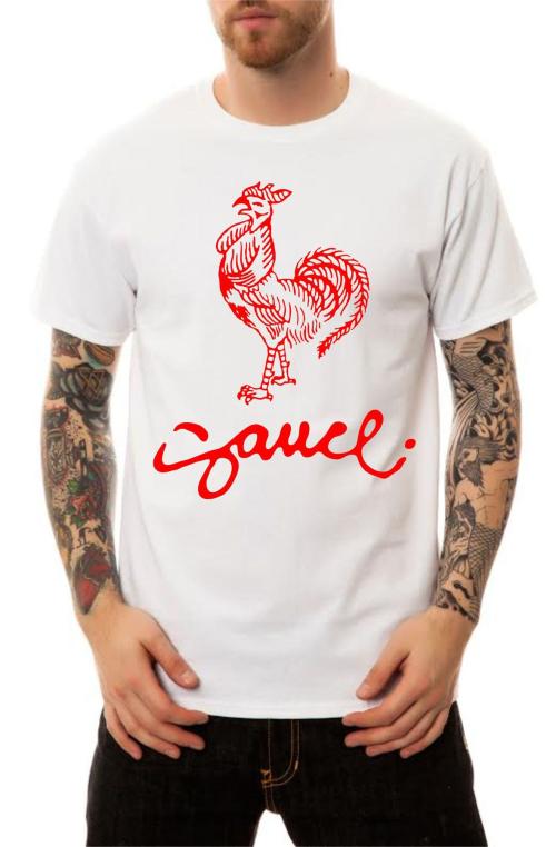 The Too Much Sauce T-Shirt in White