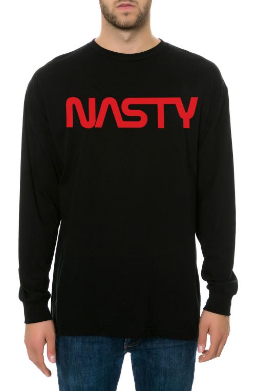 The Nasty Long Sleeve Tee in Black