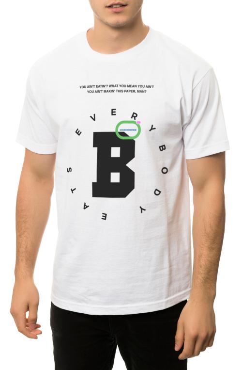 The Everybody Eats Tee in White
