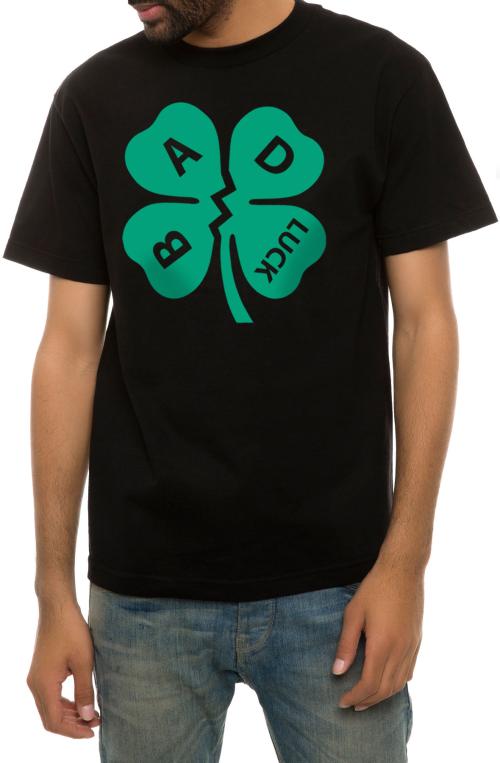 The Bad Luck Tee in Black