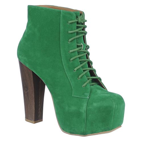 Women's Platform Ankle Bootie Silla