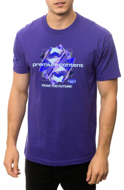 The Fear the Future Tee in Purple