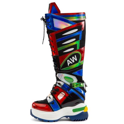 Oval-7 Platform Boots