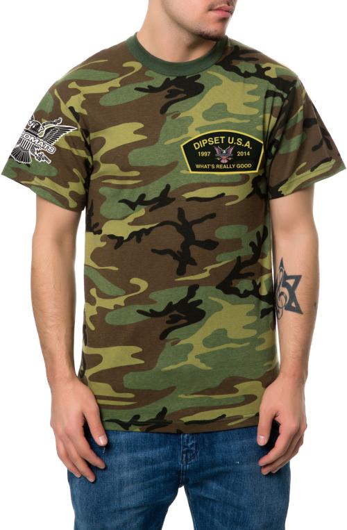 The Dipset Vet Tee in Camo