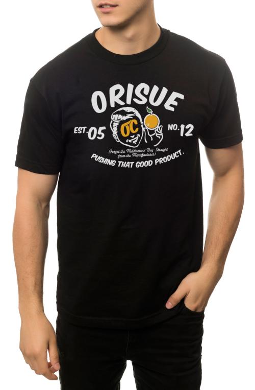 The Citrus Tee in Black