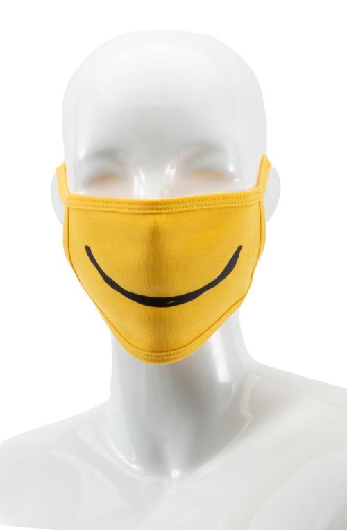 Smiley Mask in Yellow
