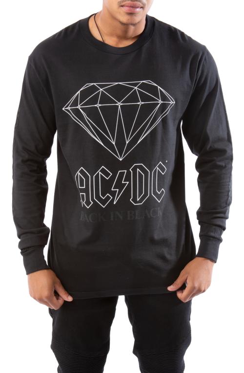 Back In Black Long Sleeve Tee