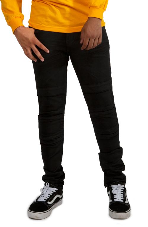 Francesco Denim in Jet Black