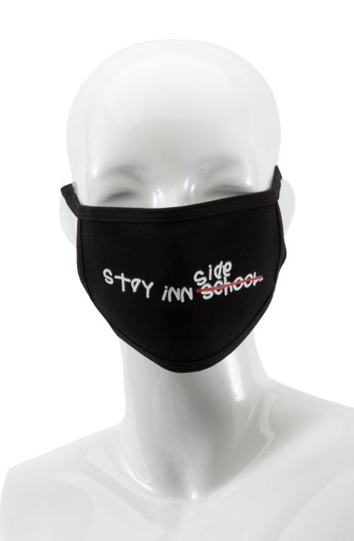 Stay INN Mask in Black