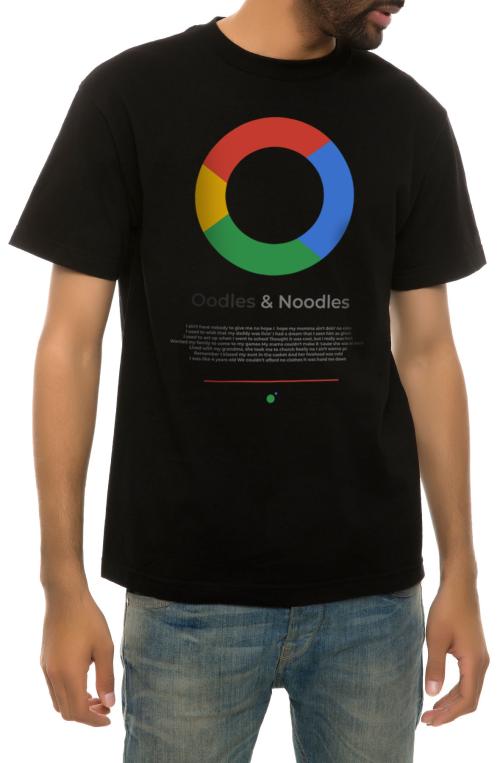 The Oodles Tee in Black