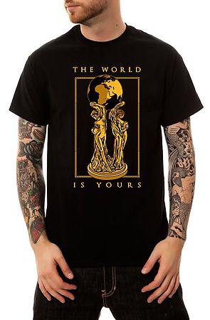 The World Is Yours T-Shirt in Black
