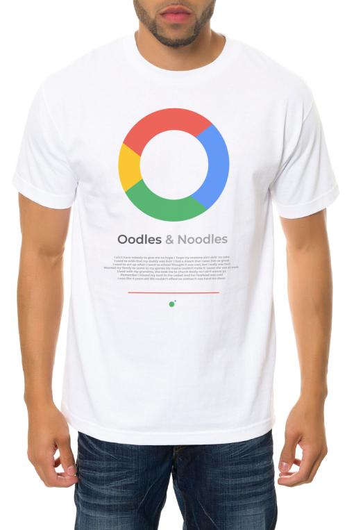The Oodles Tee in White