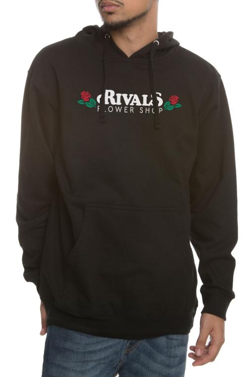 The Flower Shop Hoodie in Black