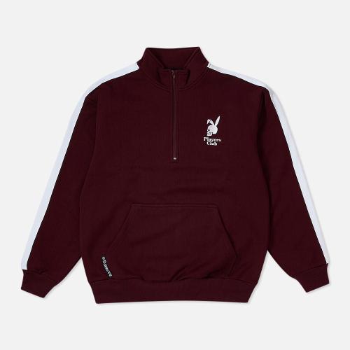 Papi Chulo Velour Top Burgandy