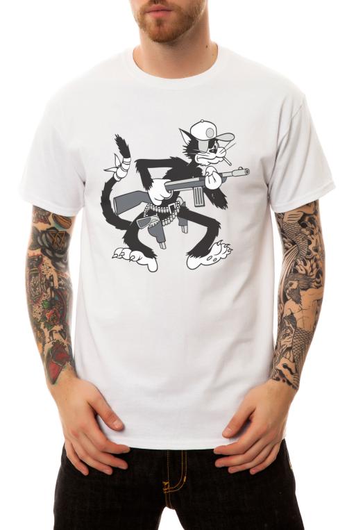 The Cat Named Pablo Tee in White