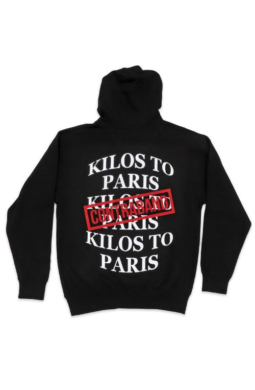 Contraband Kilos To Paris Hoodie in Black