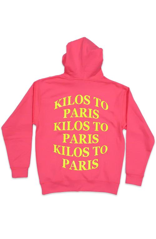 Kilos Hoodie in Neon Pink