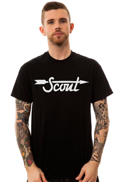 The LTD  Red Daw Pack  Scout Tee in Black and White