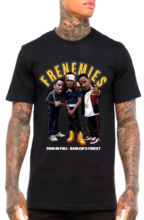 FRENEMIES TOON SHIRT IN BLACK