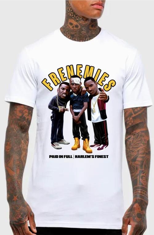 FRENEMIES TOON SHIRT IN WHITE