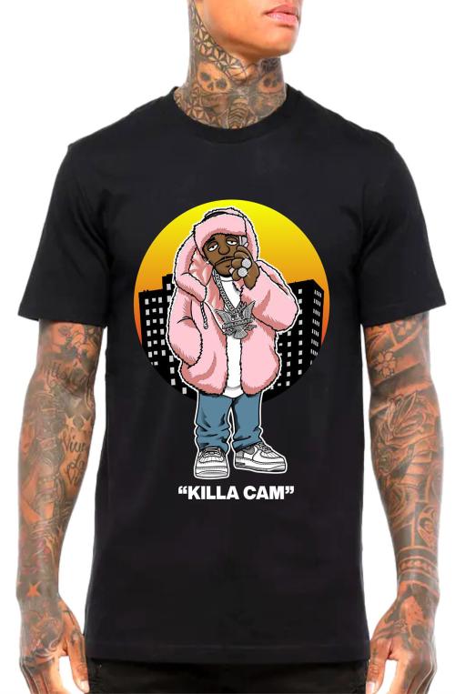 KILLA CAM MUPPETS SHIRT IN BLACK