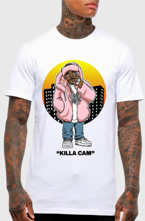 KILLA CAM MUPPETS SHIRT IN WHITE
