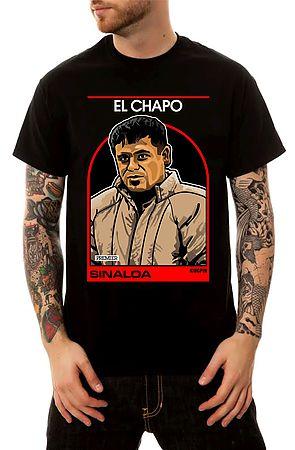 The Chapo Bball Card T-Shirt in Black