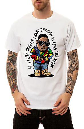 The Biggie Comic T-Shirt in White