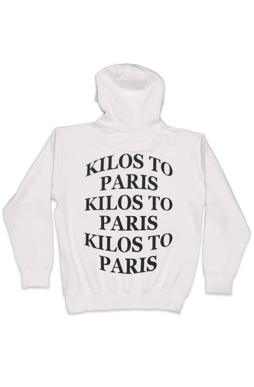 Bulge Kilos To Paris Hoodie in White