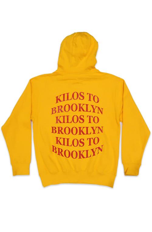 Kilos To Brooklyn Hoodie in Yellow