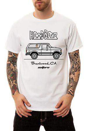 The Hood Boyz T-Shirt in White