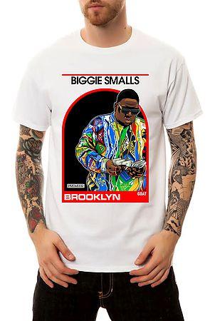 The Biggie Smalls Bball Card T-Shirt in White