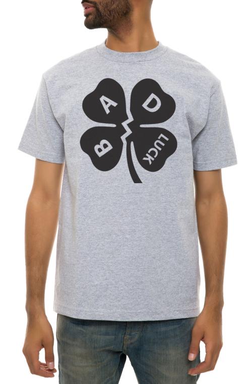 The Bad Luck Tee in Heather Grey