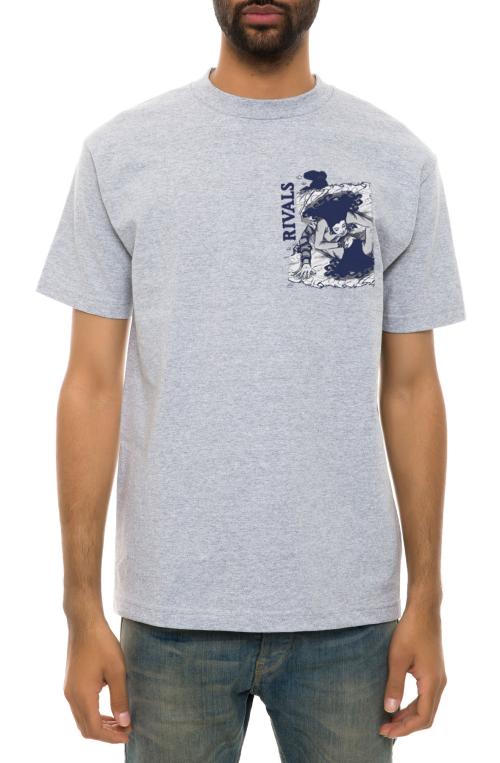 The Rivals Tee in Heather Grey