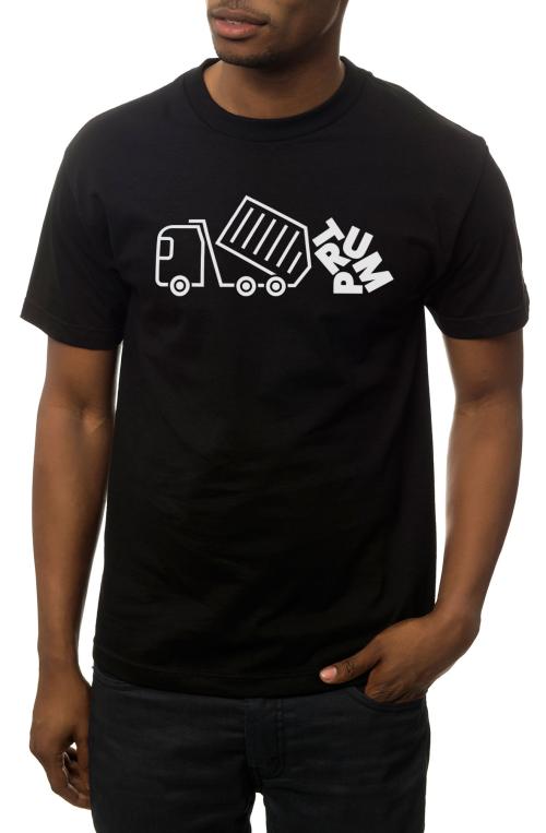 The Dump Trump Tee in Black