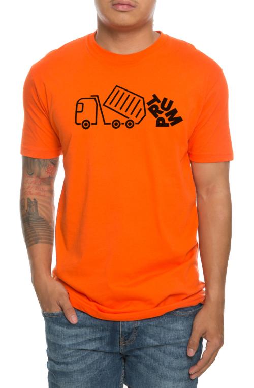 The Dump Trump Tee in Orange