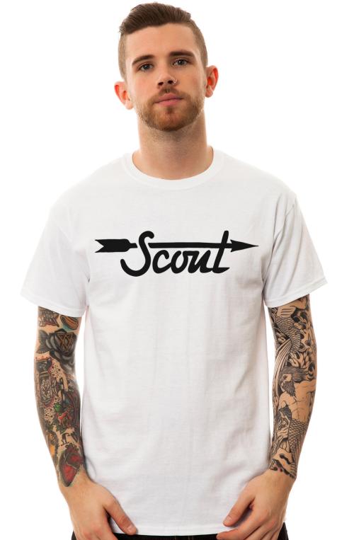 The LTD  Red Daw Pack  Scout Tee in White and Black