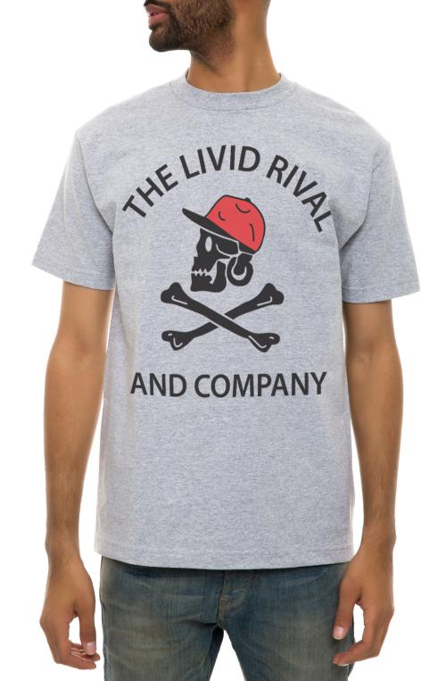 The Territory Tee in Heather Grey