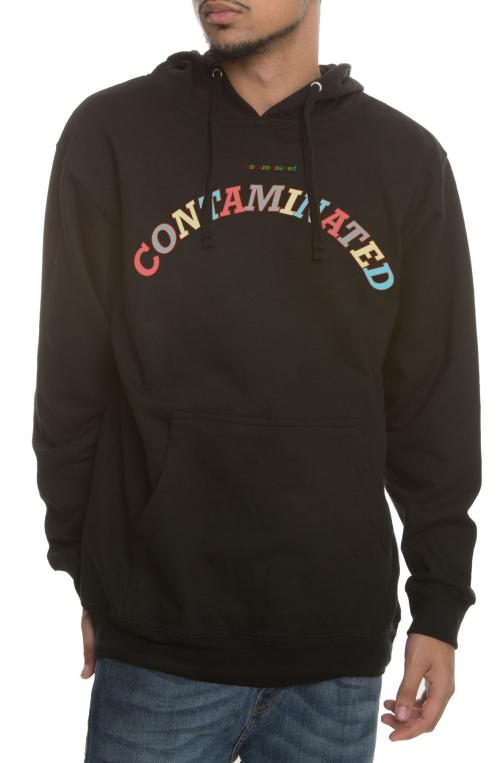 The Contaminated Hoodie in Black