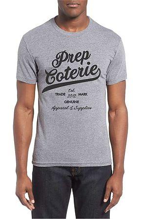 The Script Trade Mark T Shirt in Gray and Black