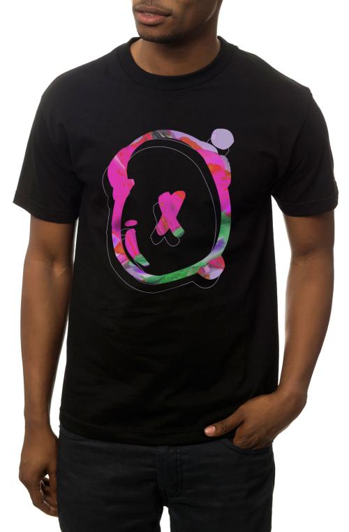 The Trippy Tee in Black