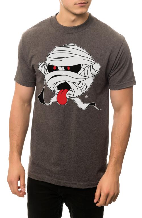 The Mummified Tee in Charcoal Heather
