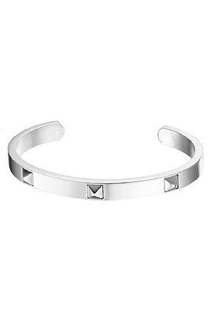 The Mister Stud Cuff Bracelet - Chrome