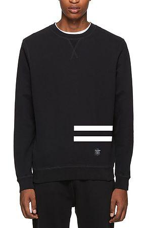 French Terry Varsity Strip Sweatshirt