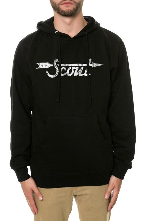 The Bandana Fill Logo Hoodie in Black