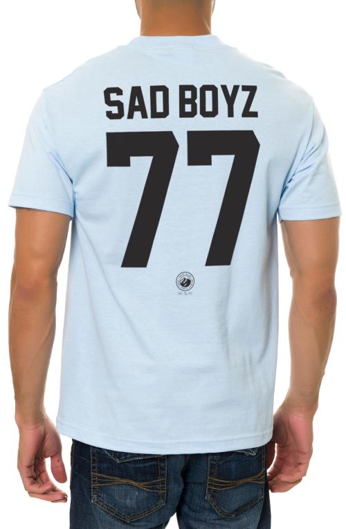 The Sad Boyz Tee in Powder Blue
