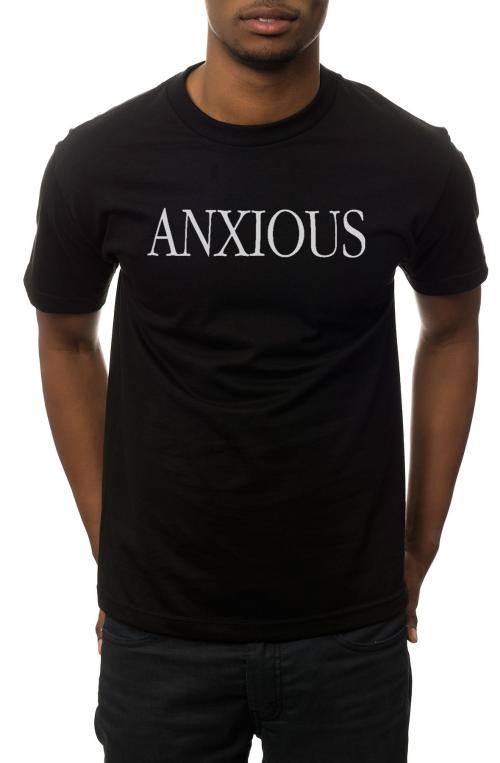The Anxious Tee in Black