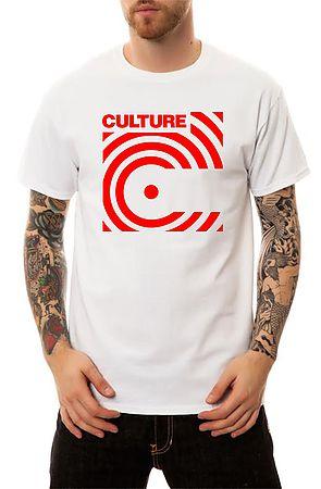 The Culture Cassette Tape 001 T-Shirt in White