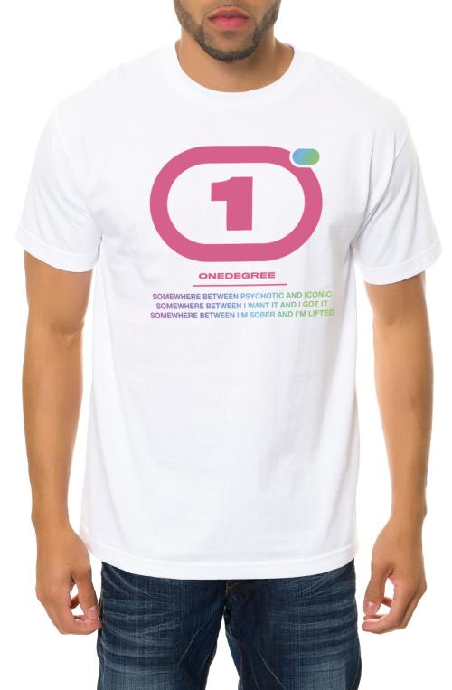 The Psychotic Tee in White